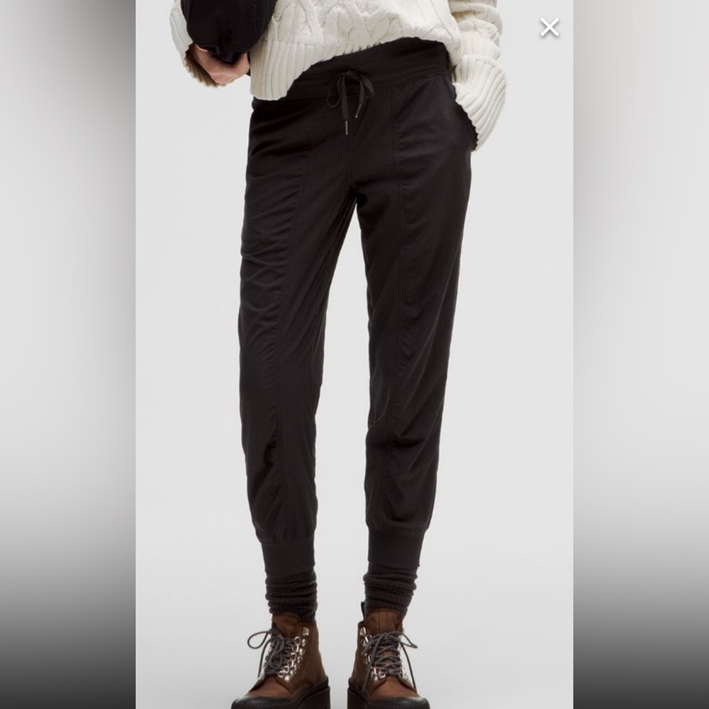 lululemon athletica Black Jogger Pants